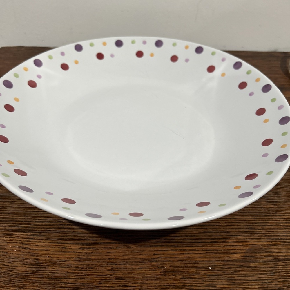 Pampered Chef‎ Simple Additions Dots Large Pasta Bowl 13.5"
